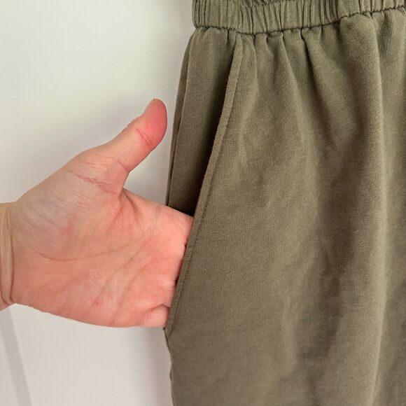 Calvin Klein Rainbow Logo Roll Sleeve Cinched Waist Dress Size M - Picture 5 of 6